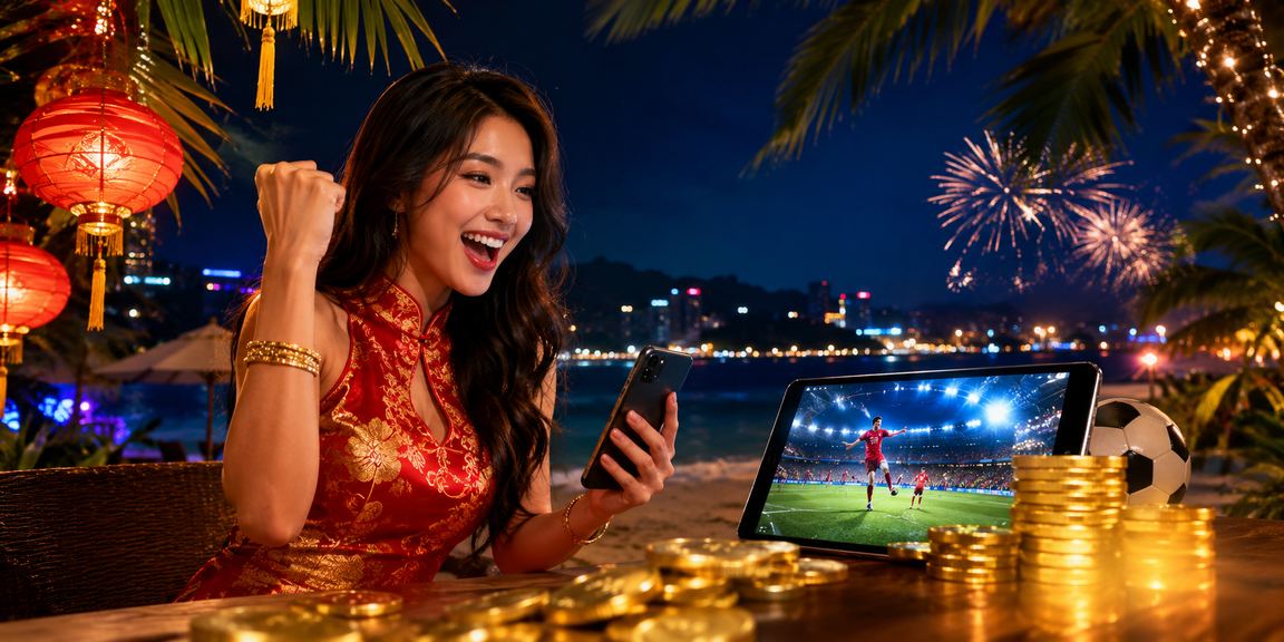 Suasana hiburan kasino dengan Jackpot Besar